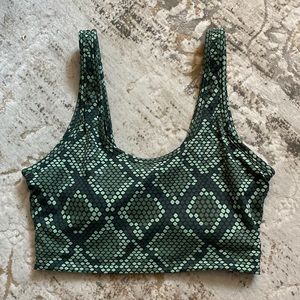 Balance Athletica M Sports Bra Snake Print